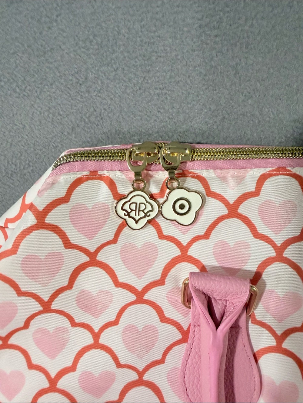 Roller Rabbit x Target - Geo Hearts Softside Duffel Bag - Picture 10 of 12